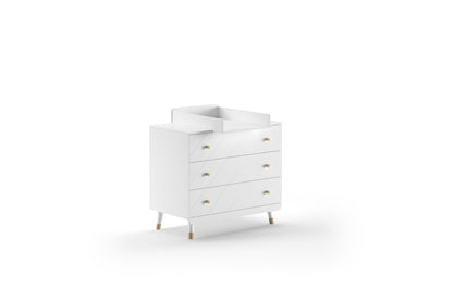 Jaxx Commode avec rallonge Billy blanc