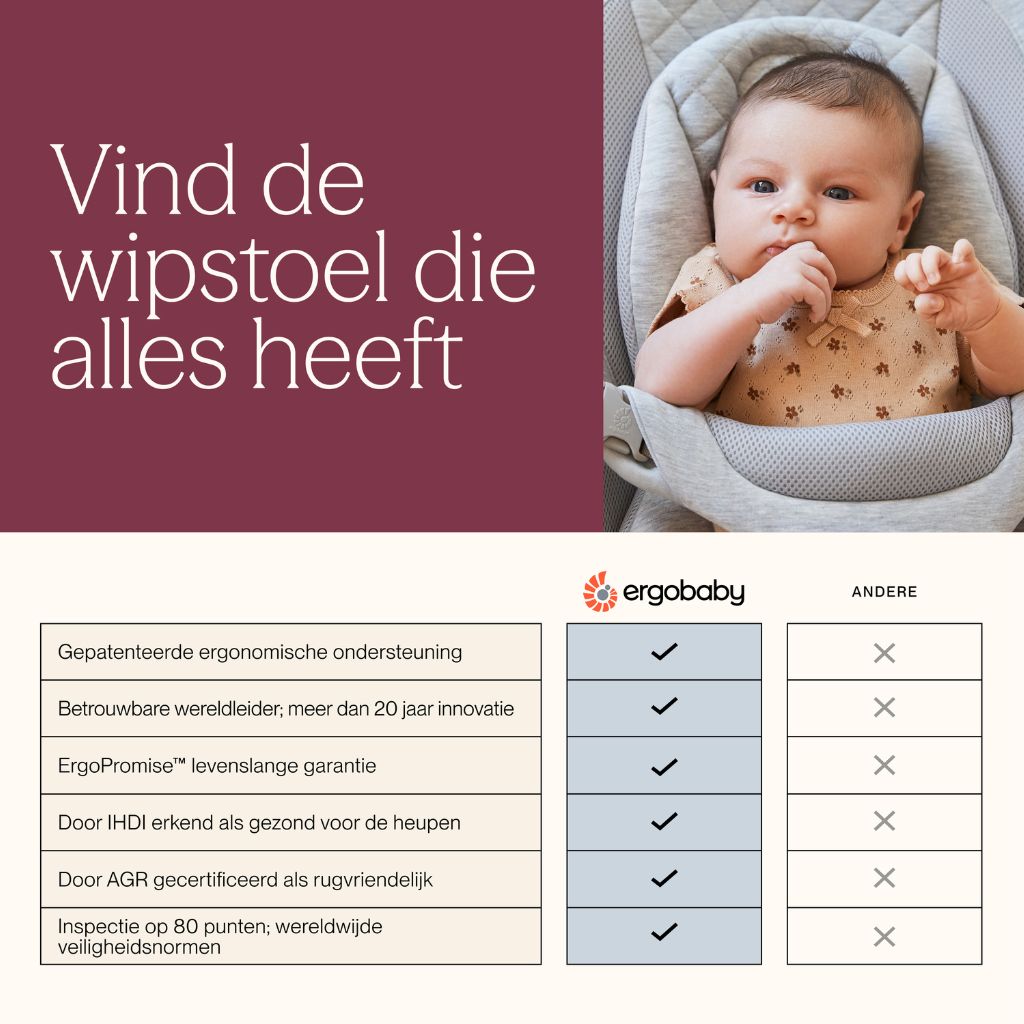 ERGObaby Relax Evolve Light Grey