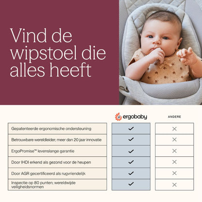 ERGObaby Relax Evolve Light Grey