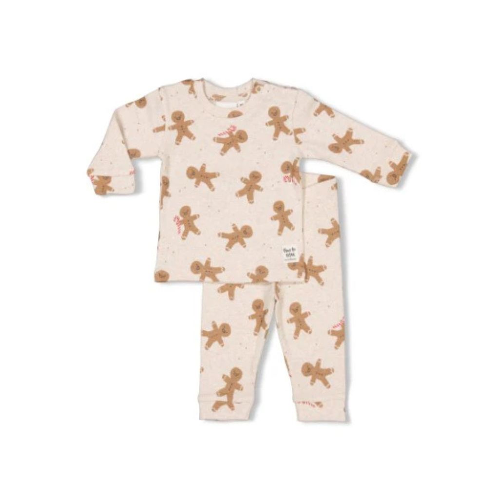 Feetje Pyjama 2 pièces Casey Cookie Offwhite