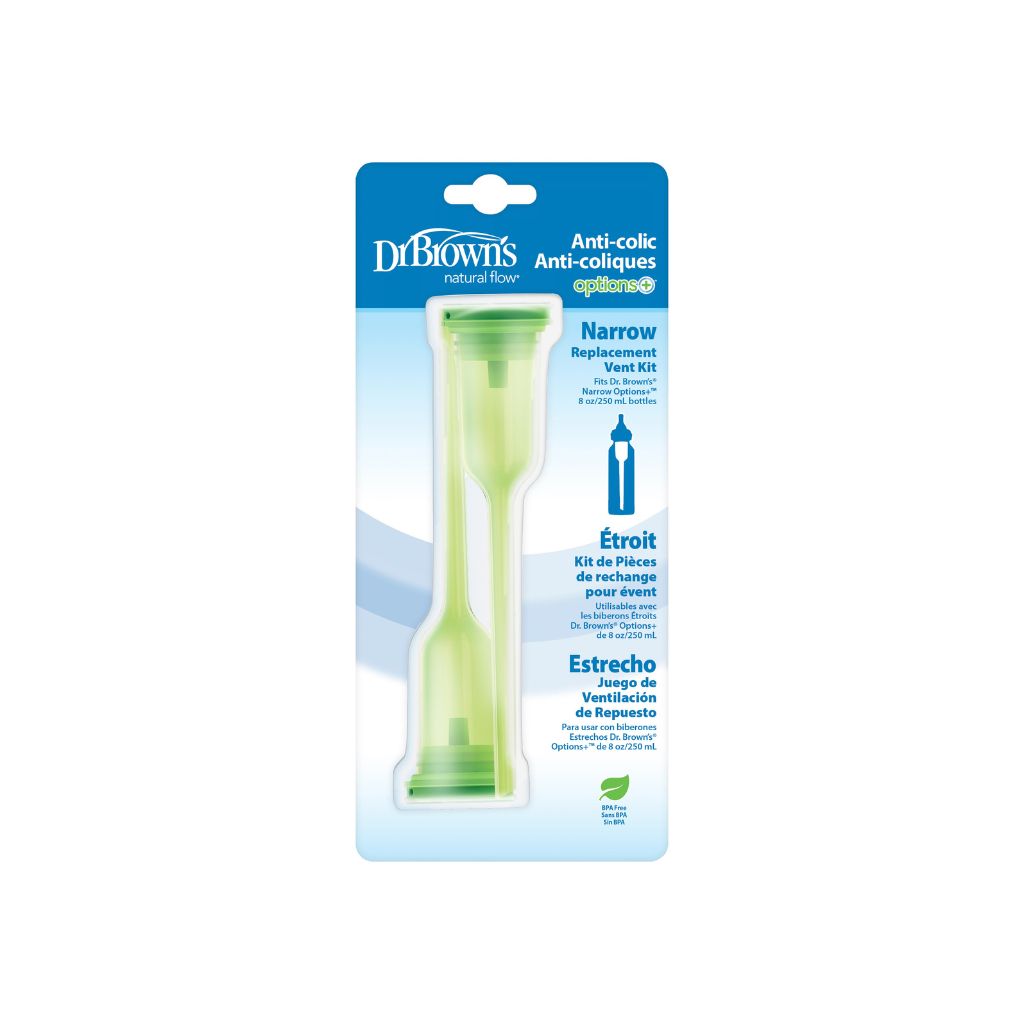 Dr. Brown's Replacement Kit pour biberon à col étroit Options+ Anti-colic 250 ml