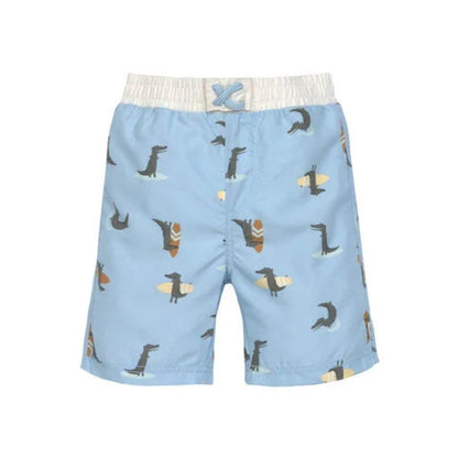 Lässig Short de bain Crocodile boy Sky Blue