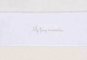 Jollein Drap pour berceau ou parc My Tiny Miracle Wild Rose