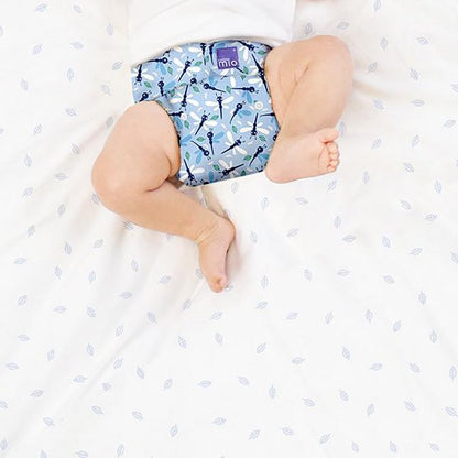Bambino Mio Wasbare luier MioSolo Dragonfly Daze blauw