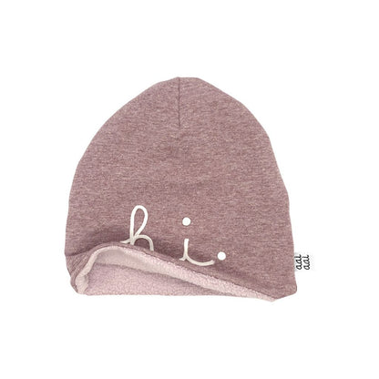 Aai Aai Muts Winter beanie Hi  roze 1 tot 3 jaar