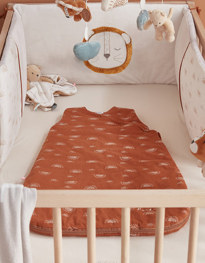 Noukie's Sac de couchage d'hiver Babou & Kendi 70 cm rouille