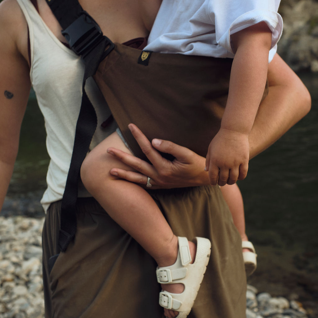 Wildride Draagzak Toddler Swing Carrier Koffie