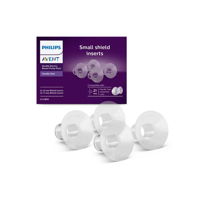 AVENT Hands-free Inserts de protection en silicone 15 & 17 mm
