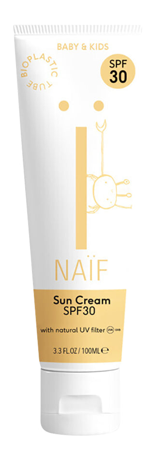 Crème solaire Naïf SPF30 Bébé &amp; Enfant 100 ml 