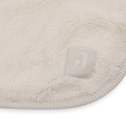 Jollein Couverture pour berceau Basic Jersey/Sherpa Oatmeal 75 x 100 cm