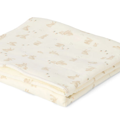 Little Dutch Ledikant deken Newborn Naturals Baby Bunny wit