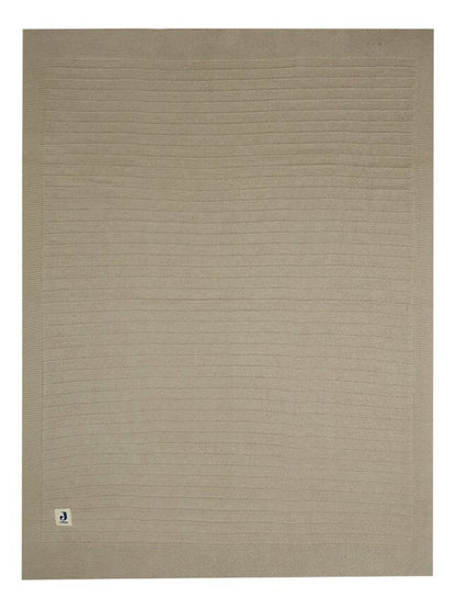 Jollein Couverture pour berceau ou parc Pure Knit Nougat
