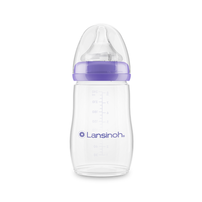 Lansinoh Biberon NaturalWave 240 ml transparent Dreambaby