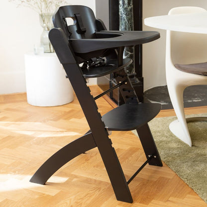 Childhome Eetstoel Evosit + eettablet Black