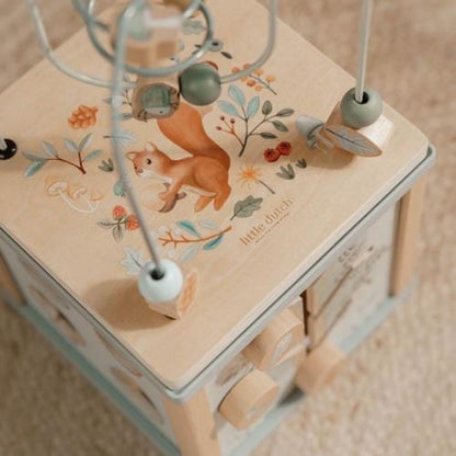 Little Dutch Cube d'activités en bois Forest Friends 