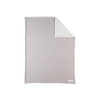 Noukie's Deken Tricot & Teddy tender beige B 75 x L 100 cm