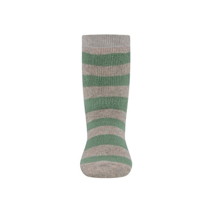 Ewers Paire de chaussettes antidérapantes Rayures vert