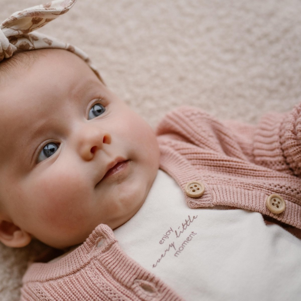 Dirkje T-shirt à longues manches NOOS unisex Enjoy every little moment Off White