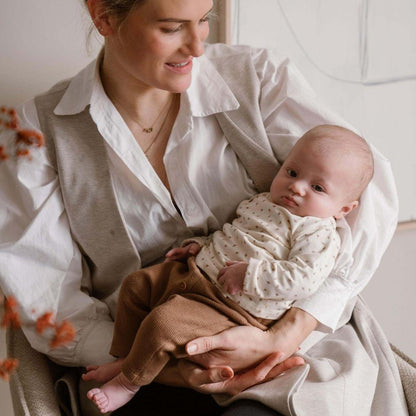 Dirkje T-shirt à longues manches & cache-cœur NOOS Unisex Off White