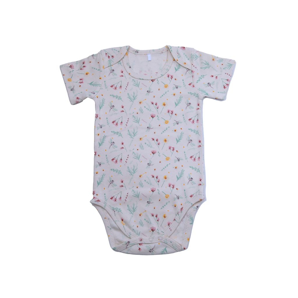 Dreambee Body met korte mouwen Oscar roze - 2 stuks