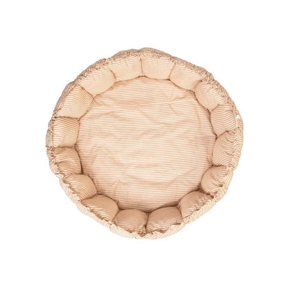 Play and Go Coco Stripes brown organic babymat 130 cm