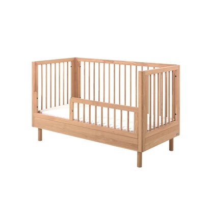 Jaxx Chambre de bébé 3 pièces (lit + commode à langer + armoire 2 portes) FORREST Oak