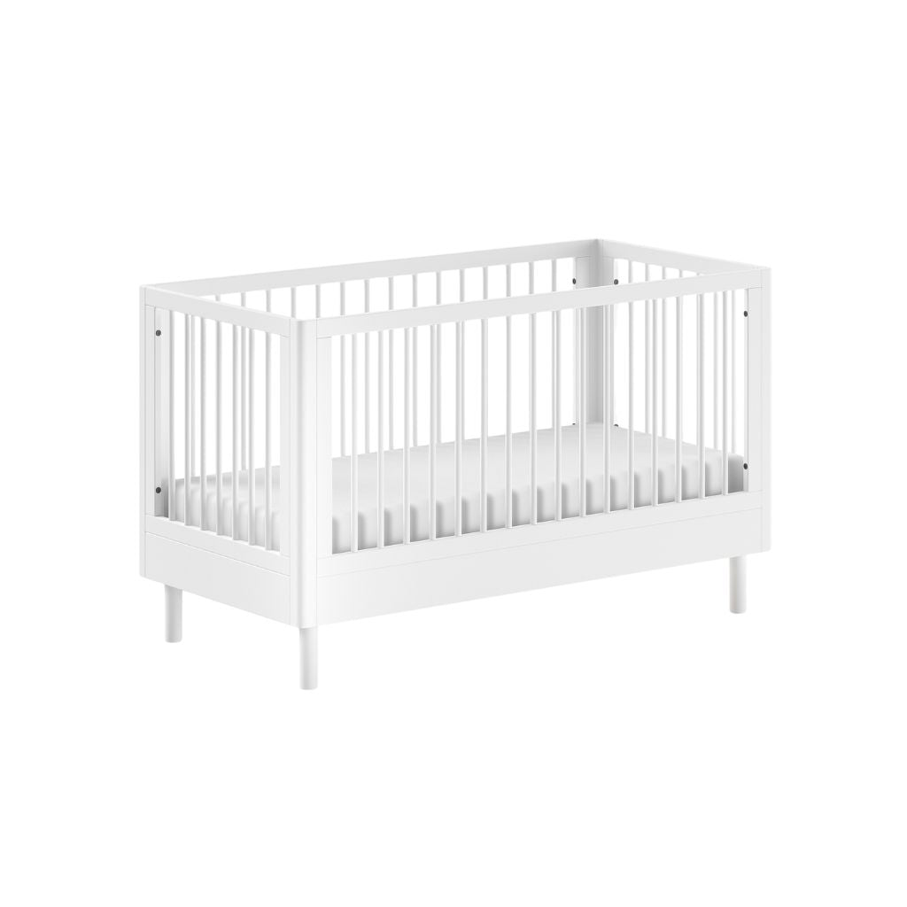 Jaxx Chambre de bébé 3 pièces (lit + commode à langer + armoire 2 portes) FORREST Beech