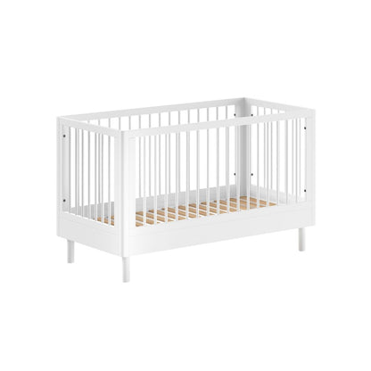 Jaxx Chambre de bébé 3 pièces (lit + commode à langer + armoire 2 portes) FORREST Beech