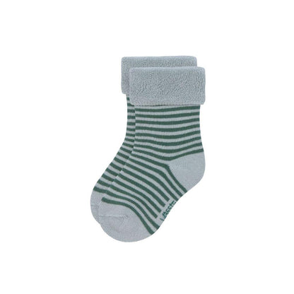Lässig Paire de chaussettes Newborn Lemon bleu clair - 3 pièces