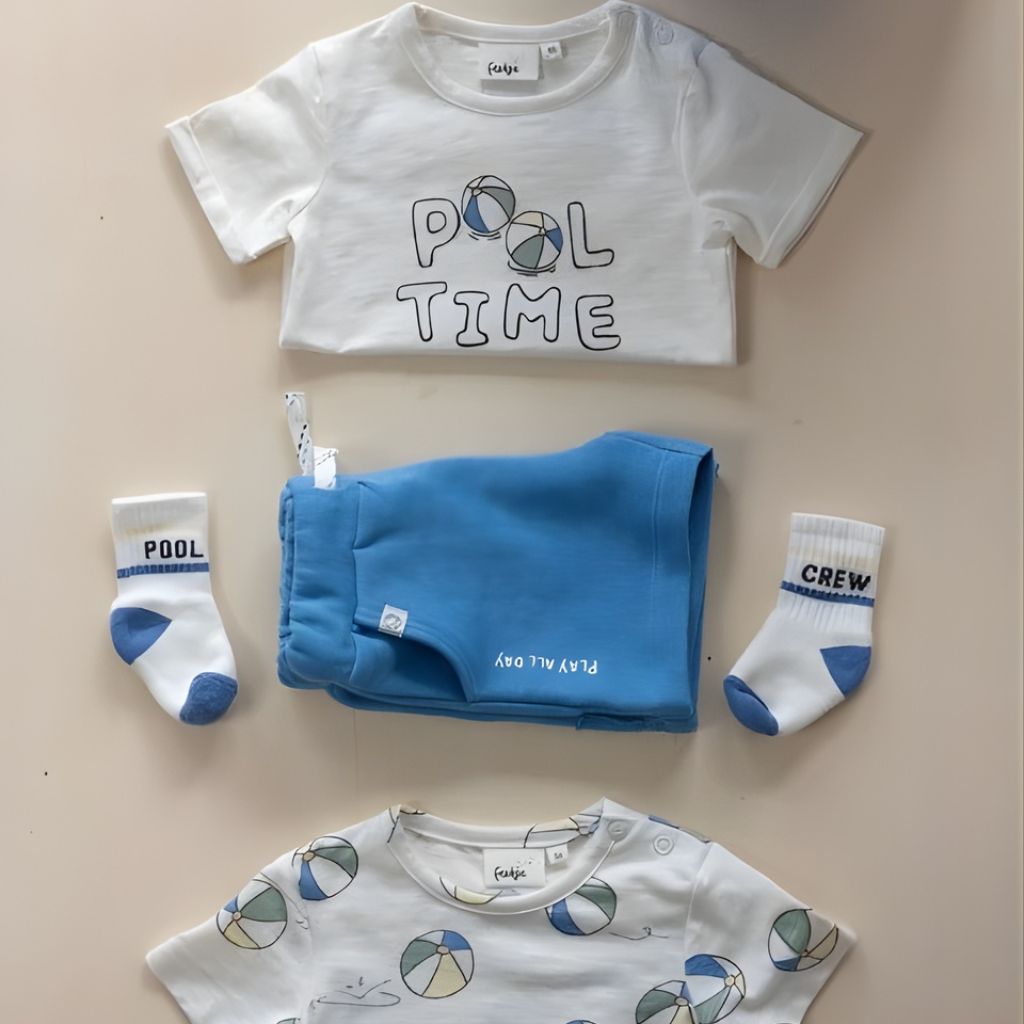 Feetje Short Pool Time m 62 Blue Jongens