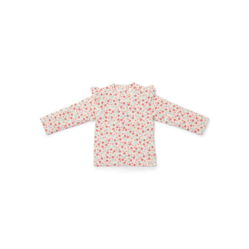 Little Dutch Zwemshirt lange mouwen Sunny Flowers