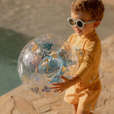 Little Dutch Zwemshort Seashells Sunny Yellow