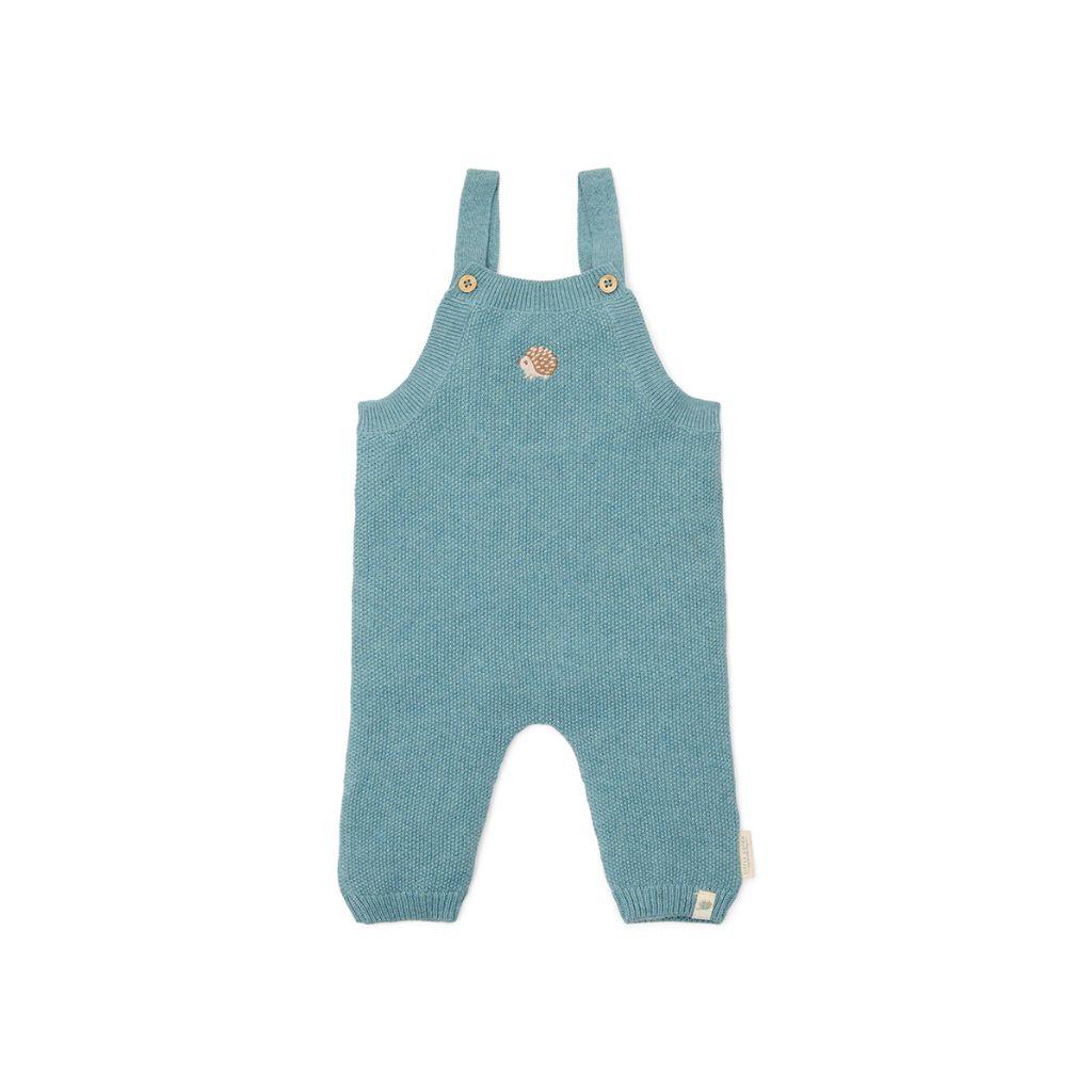Little Dutch Gebreide jumpsuit Forest Friends Blue