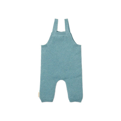 Little Dutch Gebreide jumpsuit Forest Friends Blue