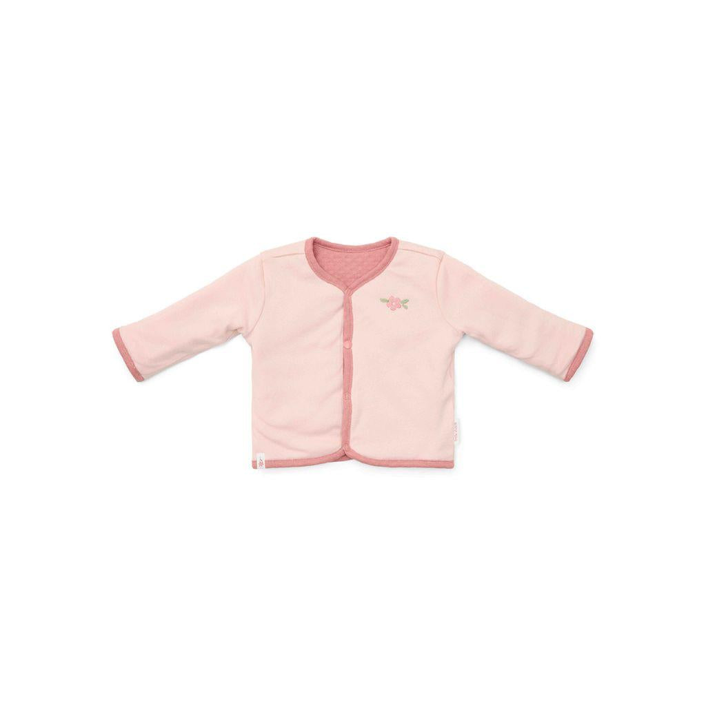 Little Dutch Jasje omkeerbaar Fairy Garden Pink Blush