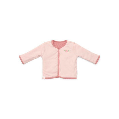 Little Dutch Jasje omkeerbaar Fairy Garden Pink Blush