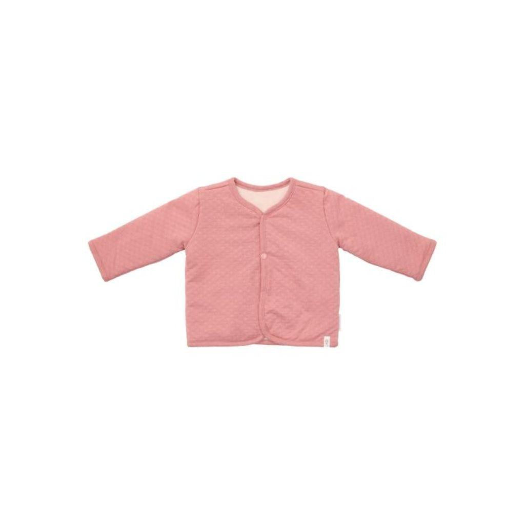Little Dutch Jasje omkeerbaar Fairy Garden Pink Blush