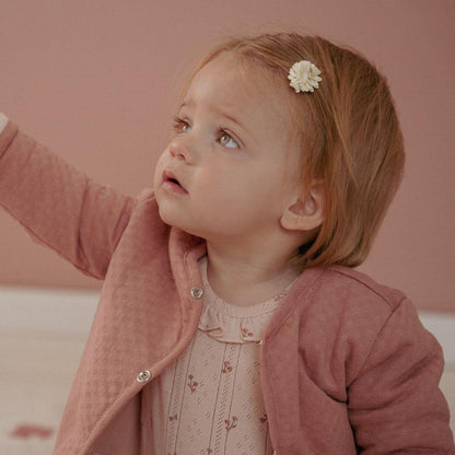 Little Dutch Jasje omkeerbaar Fairy Garden Pink Blush