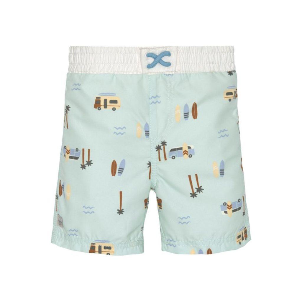 Lässig Zwemshort Camper boy Sea Foam 13-18 month maat 86