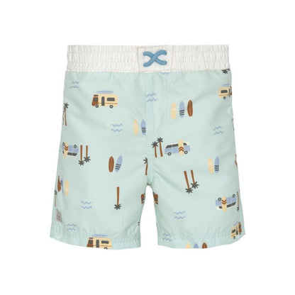 Lässig Zwemshort Camper boy Sea Foam 13-18 month maat 86