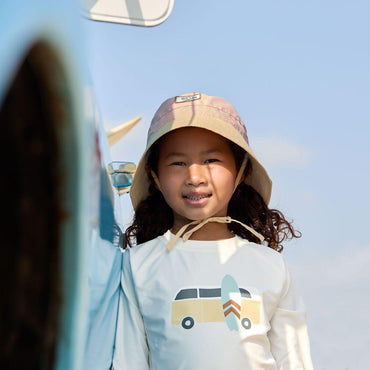 Lässig Chapeau Fishing Hat girl Vanilla/Peach 19-36 months taille 86