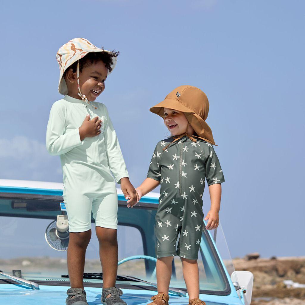 Lässig Chapeau Flap Hat unisex Almond 19-36 months taille 86