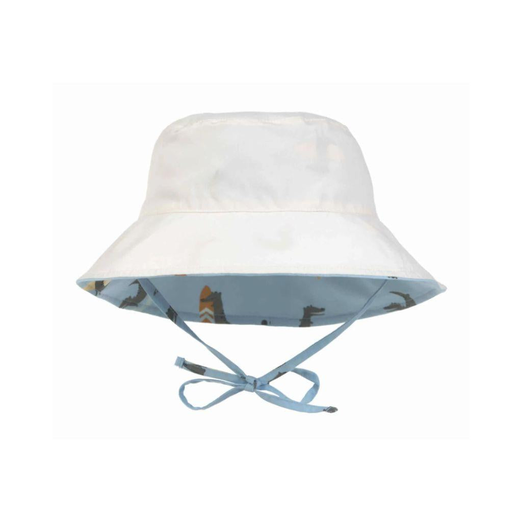 Lässig Zonnehoedje Bucket Hat Crocodile boy Sky Blue