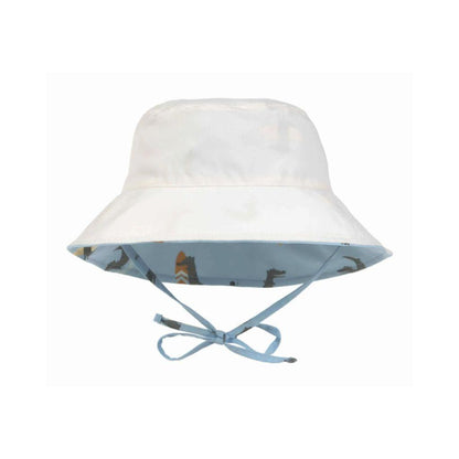 Lässig Zonnehoedje Bucket Hat Crocodile boy Sky Blue