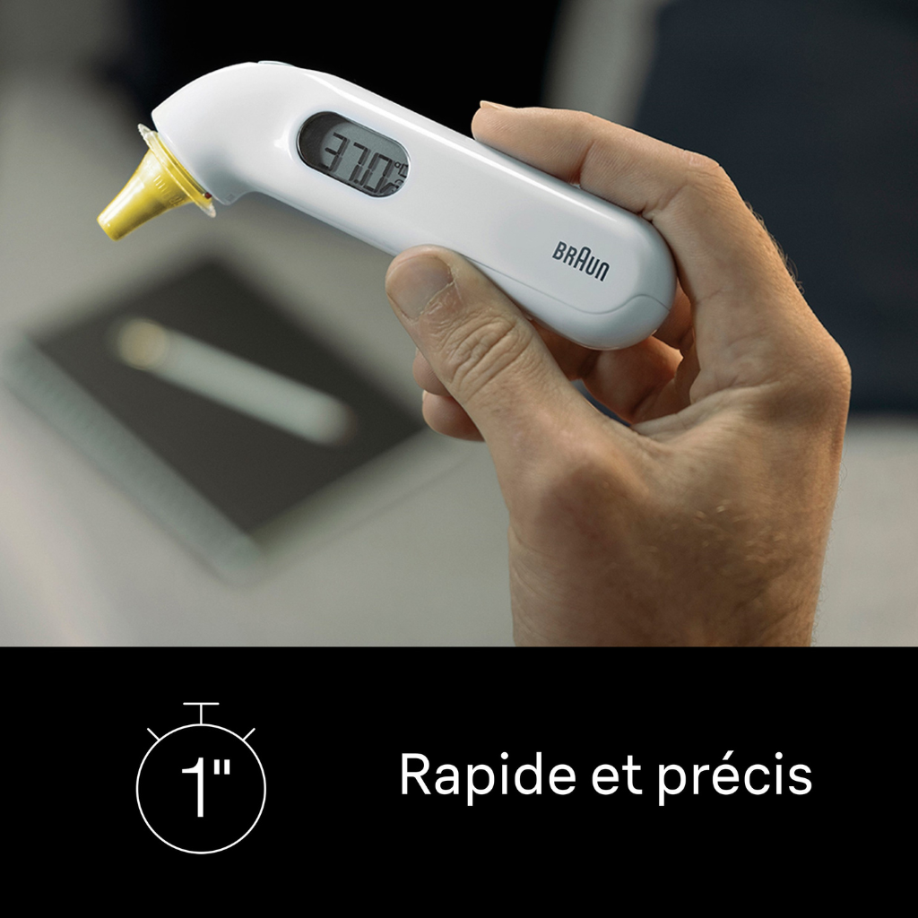 Braun Thermomètre infrarouge ThermoScan 3 IRT3030