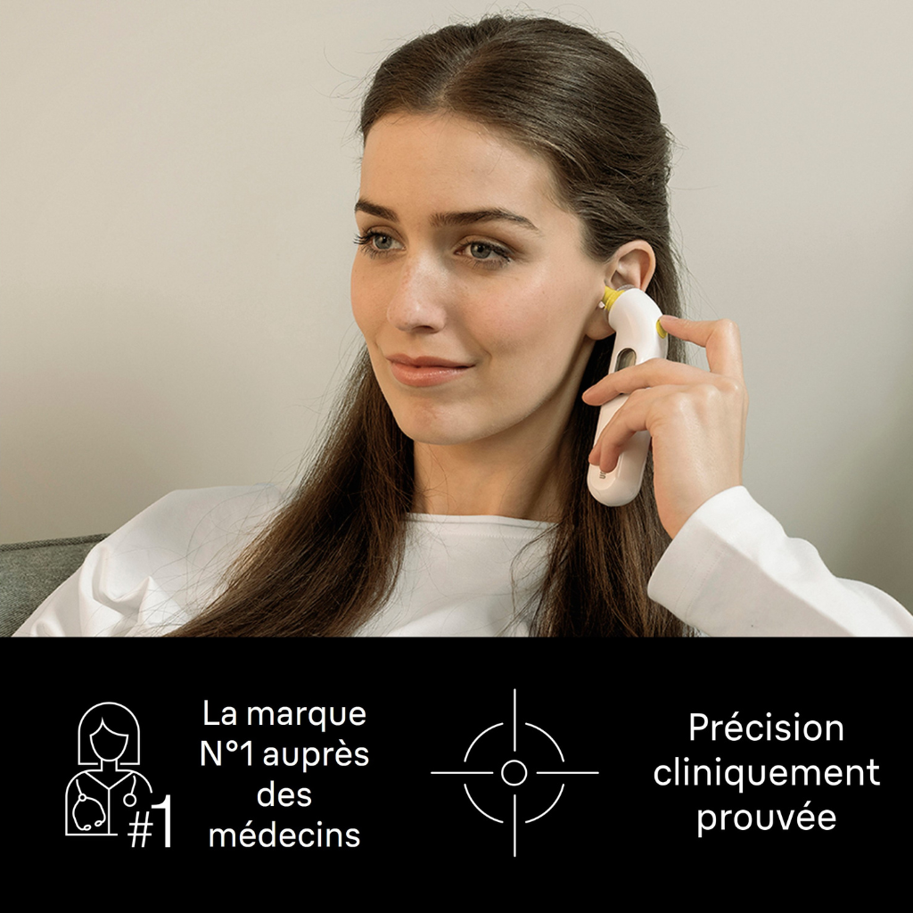 Braun Thermomètre infrarouge ThermoScan 3 IRT3030