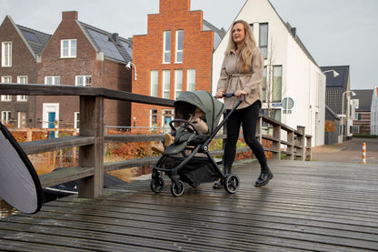 Topmark 3-in-1 Kinderwagen Diaz olijfgroen