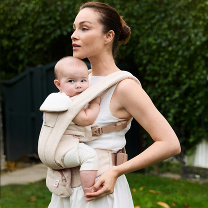 ERGObaby Porte-bébé combiné Omni Deluxe Natural Lin