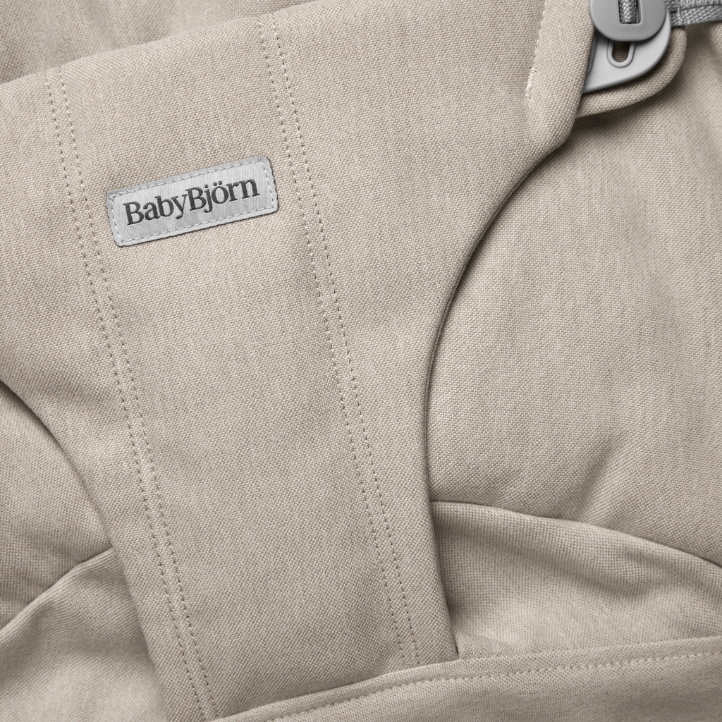 BabyBjörn Relax Bliss Geweven Mélange Lichtbeige