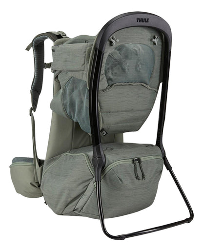 Thule Kinderdrager + regenhoes Sapling Agave/Blue